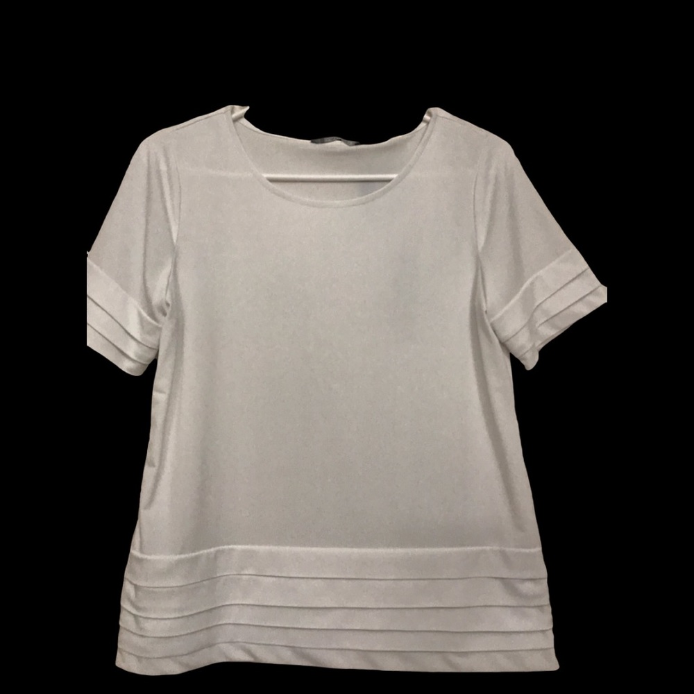 TAHARI  white top  XS New